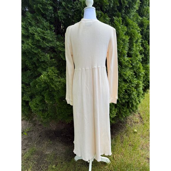 Vintage E.D. Lee Waffle Knit Dress Size Medium Made in the USA - Picture 4 of 8